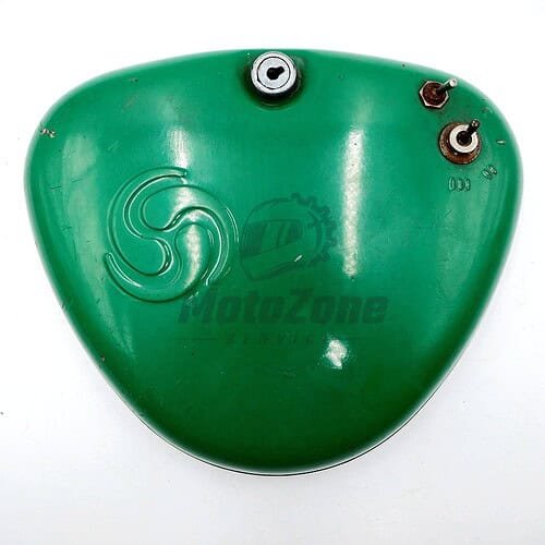 MotoZoneService - Pokrywa akumulatora lewa – Simson S51 – DDR – używane 7 (Kopia) OEM