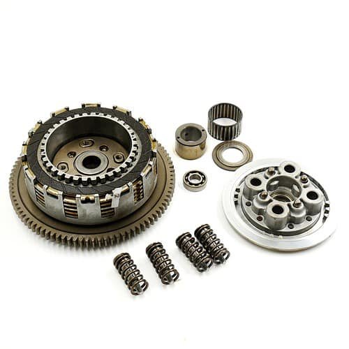 MotoZoneService - E1350 Kompletne sprzęgło (HUB + HOUSING + PLATES) – Kawasaki ZXR400 – używane (Kopia) OEM