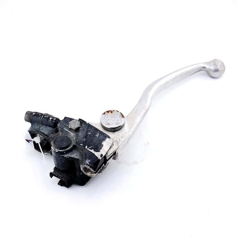 MotoZoneService - 46076 Klamka sprzęgła z uchwytem (LEVER-ASSY-GRIP, CLUTCH) – Kawasaki ZXR400 460760045 – używane 2 OEM