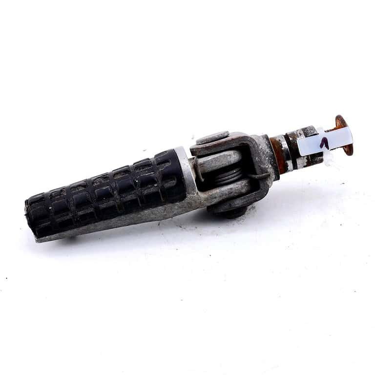 MotoZoneService - 34028B  Set Lewy podnóżek kierowcy (STEP,FR,LH) – Kawasaki ZXR400 340281338 / 340031327 – używane OEM