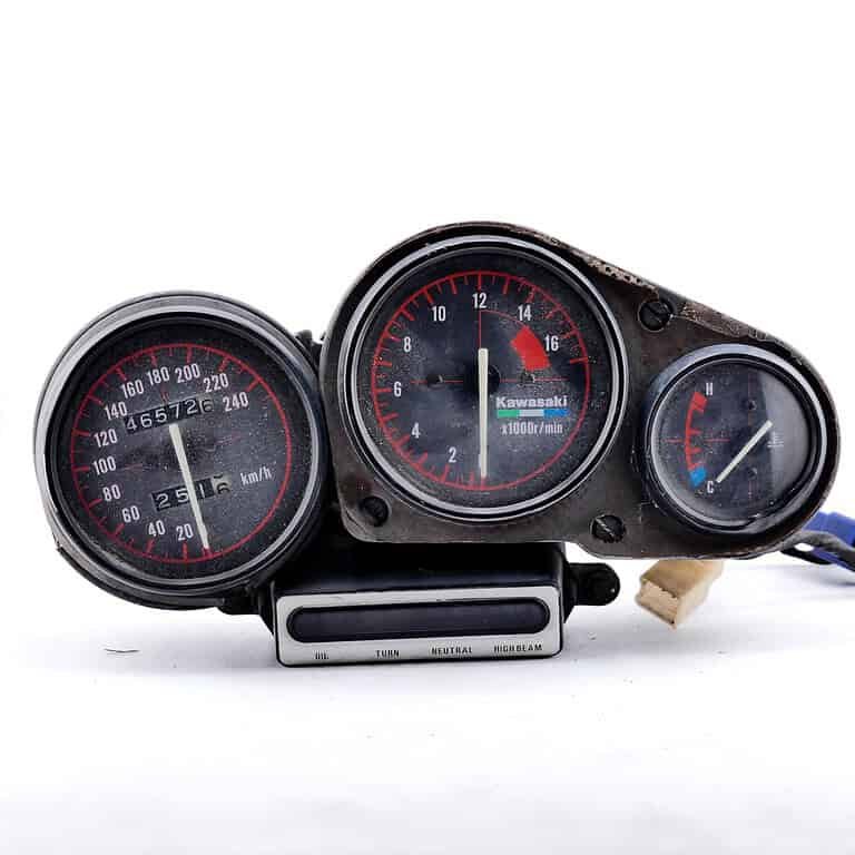 MotoZoneService - F2530 25005 Prędkościomierz obrotomierz licznik (SPEEDOMETER) – Kawasaki ZXR400 250051248 – używane 7 (Kopia) OEM