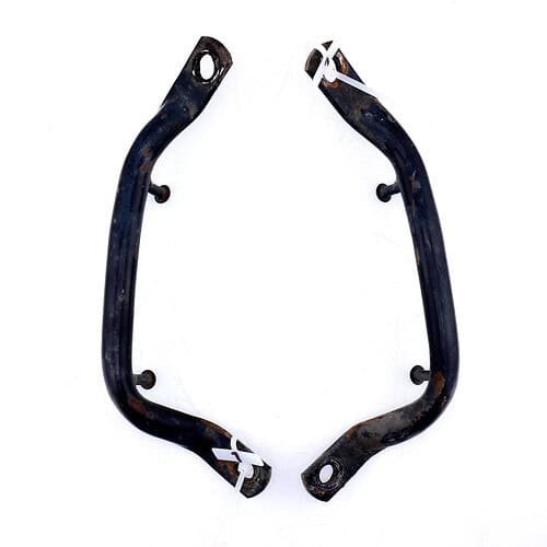MotoZoneService - 35011B / 35011E Uchwyty tylnego uchwytu pasażera komplet (STAY,REAR GRIP,LH/RH) – Kawasaki ZXR400 350111499 / 350111574 – używane OEM