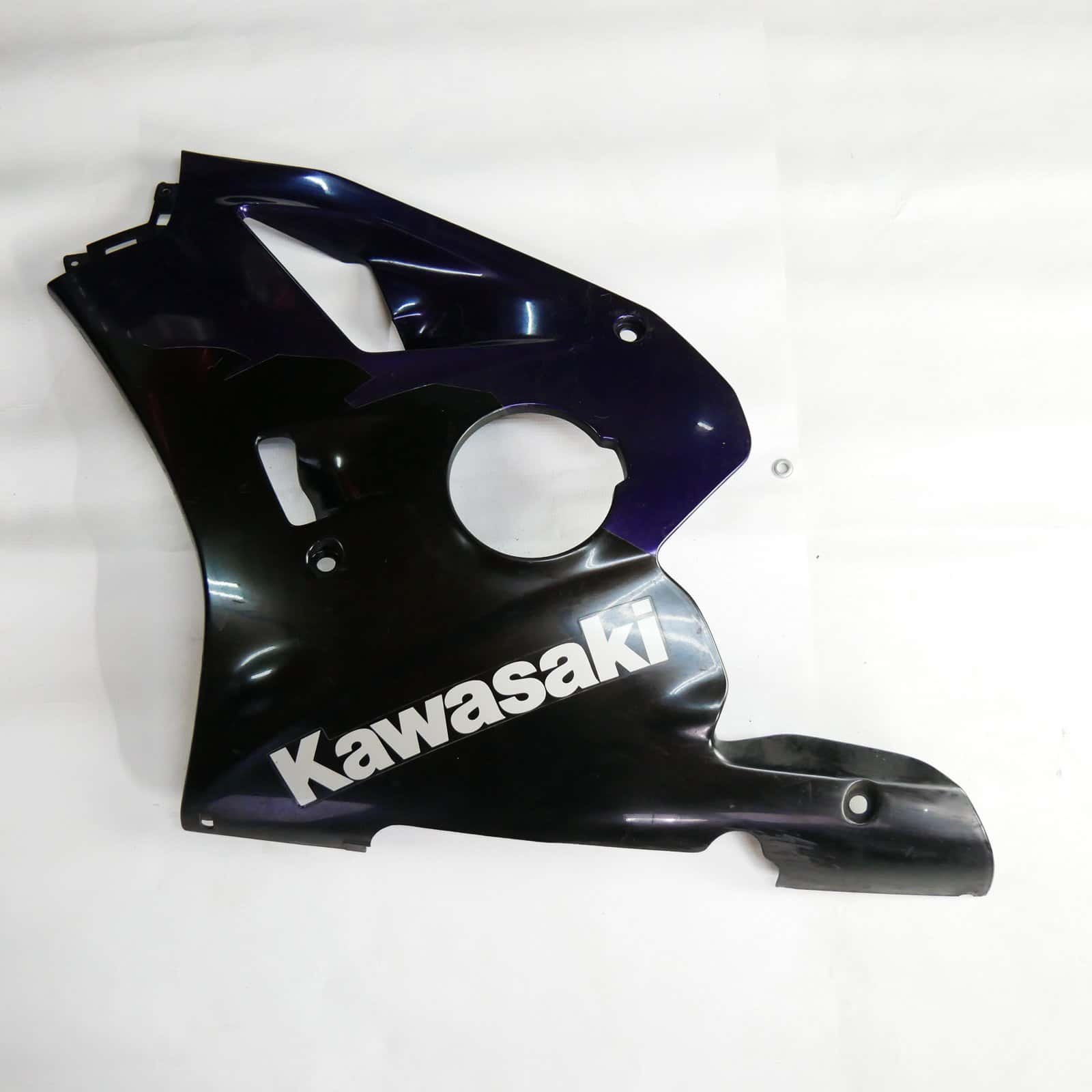 55049 Owiewka boczna duża lewa czarno-fioletowa (COWLING.,LWR,LH,BLACK/PURPLE) – Kawasaki ZXR400 – używane 3 MotoZoneService -4