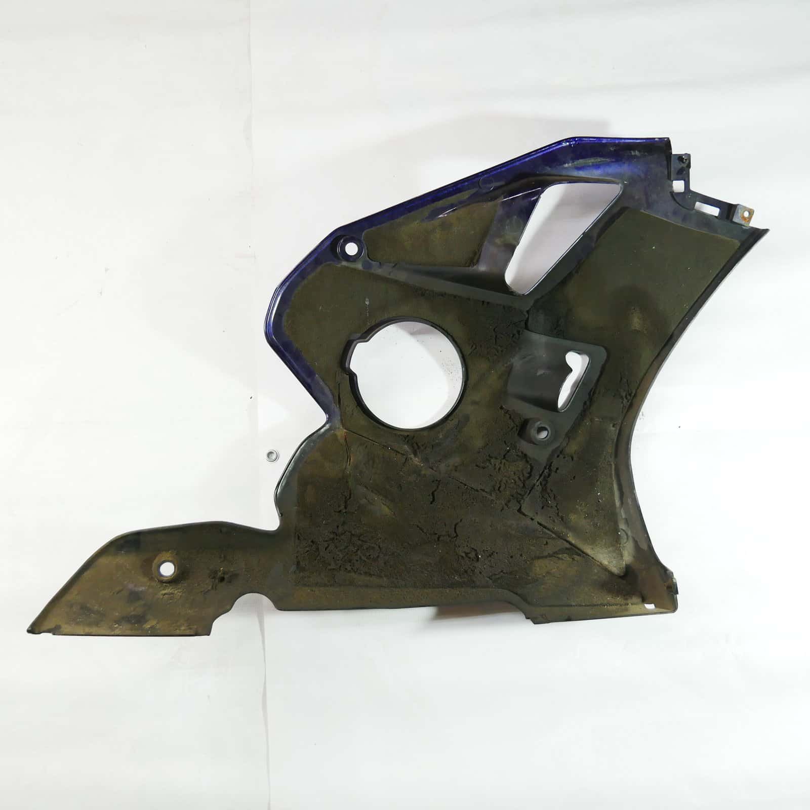 55049 Owiewka boczna duża lewa czarno-fioletowa (COWLING.,LWR,LH,BLACK/PURPLE) – Kawasaki ZXR400 – używane 2 MotoZoneService -4