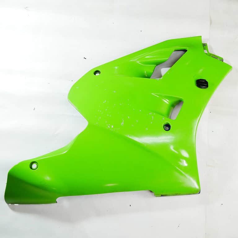 MotoZoneService - 55049 Owiewka boczna duża lewa zielona (COWLING.,LWR,LH,GREEN) – Kawasaki ZXR400 – używane 2 (Kopia) OEM