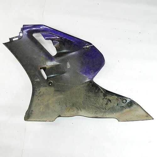 MotoZoneService - 55049 Owiewka boczna duża lewa zielona (COWLING.,LWR,LH,GREEN) – Kawasaki ZXR400 – używane 2 (Kopia) OEM
