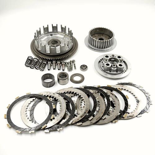 MotoZoneService - E1350 Kompletne sprzęgło (HUB + HOUSING + PLATES) – Kawasaki ZXR400 – używane 2 (Kopia) OEM